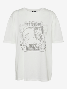 Vero Moda VMFOREVERASLI Topit -Snow White - 10304052