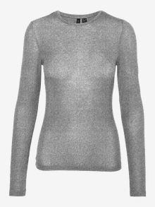 Vero Moda VMFAVOR Top -Light Grey Melange - 10304069