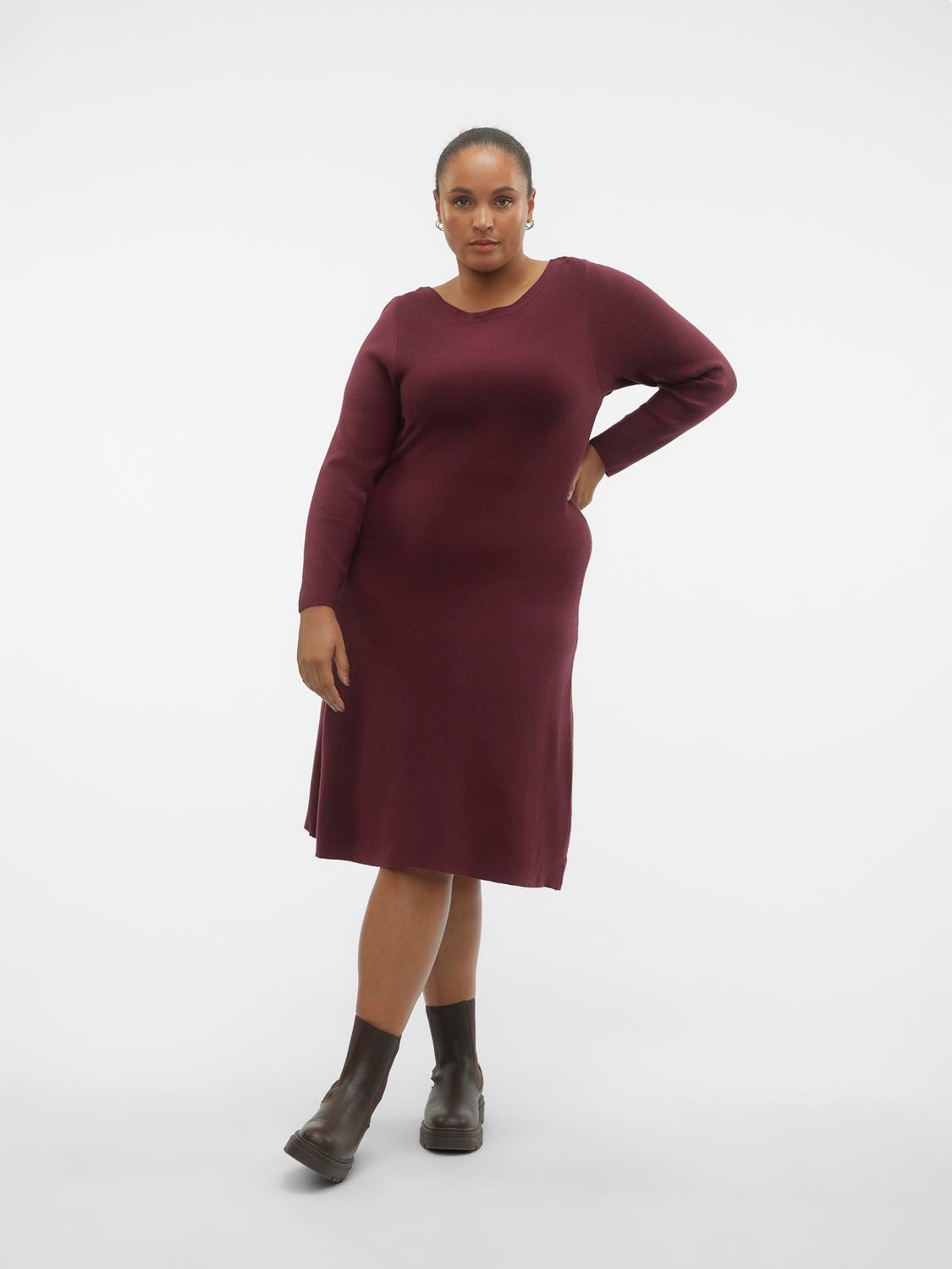 Vero Moda VMCNANCY Krótka sukienka -Port Royale - 10304098