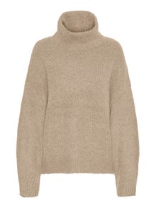 Vero Moda VMCJULIE Sweter -Silver Mink - 10304101