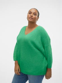 Vero Moda VMCJULIE Sweter -Bright Green - 10304104