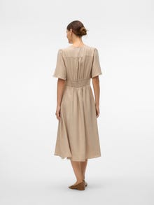 Vero Moda VMMELANEY Midi dress -Overcast - 10304133
