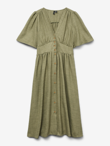 Vero Moda VMMELANEY Vestito midi -Laurel Wreath - 10304133