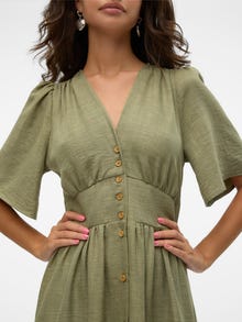 Vero Moda VMMELANEY Vestito midi -Laurel Wreath - 10304133