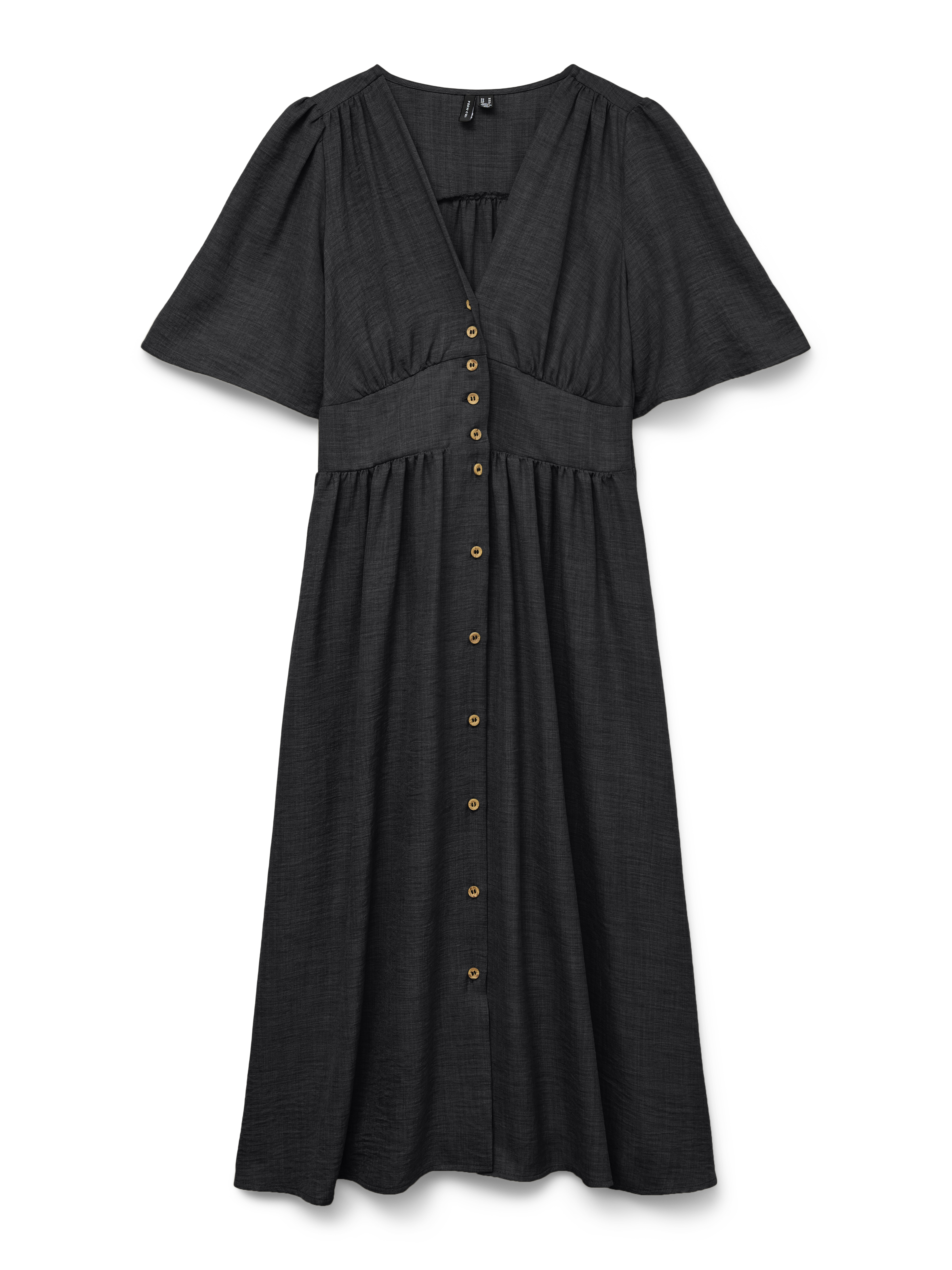 VMMELANEY Midi dress | Black | Vero Moda VMMELANEY Midi dress | Black | Vero Moda