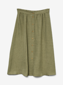 Vero Moda VMMELANEY High waist Lange rok -Laurel Wreath - 10304134