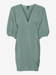 Vero Moda VMLYUM Short dress -Chinois Green - 10304143