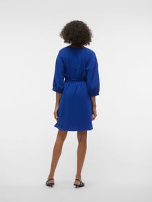 Vero Moda VMGAIGA Kort kjole -Mazarine Blue - 10304158