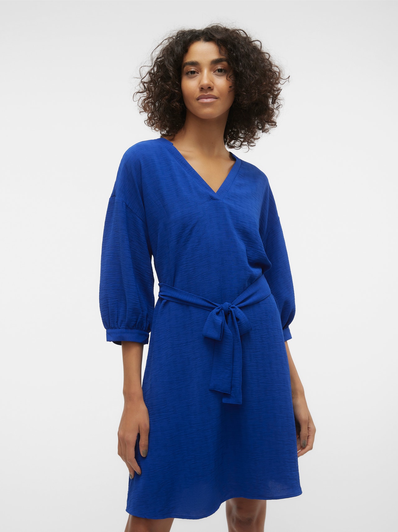 Vero Moda VMGAIGA Kort kjole -Mazarine Blue - 10304158