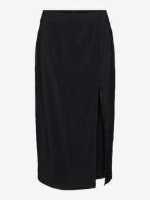 Vero Moda VMCINDY High waist Midi skirt -Black - 10304161