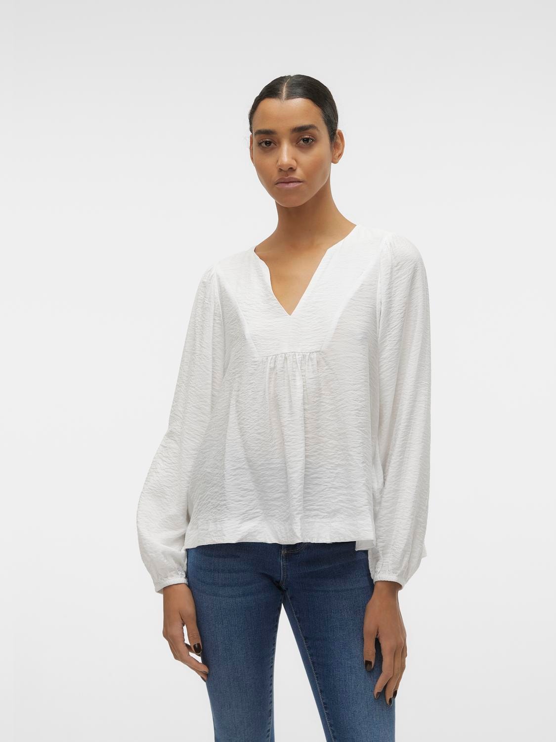 Vero Moda VMGALILEA Skjorte -Bright White - 10304167