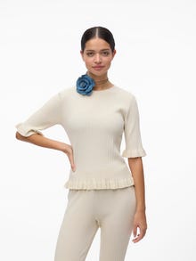 Vero Moda VMJADE Pullover -Birch - 10304176