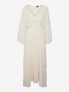 Vero Moda VMTARA Lång klänning -White Swan - 10304254