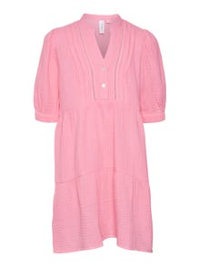Vero Moda VMNATALI Kurzes Kleid -Pink Cosmos - 10304263
