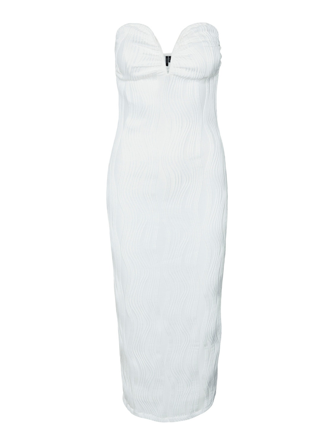 Vero Moda VMCORA Lång klänning -Blanc de Blanc - 10304287