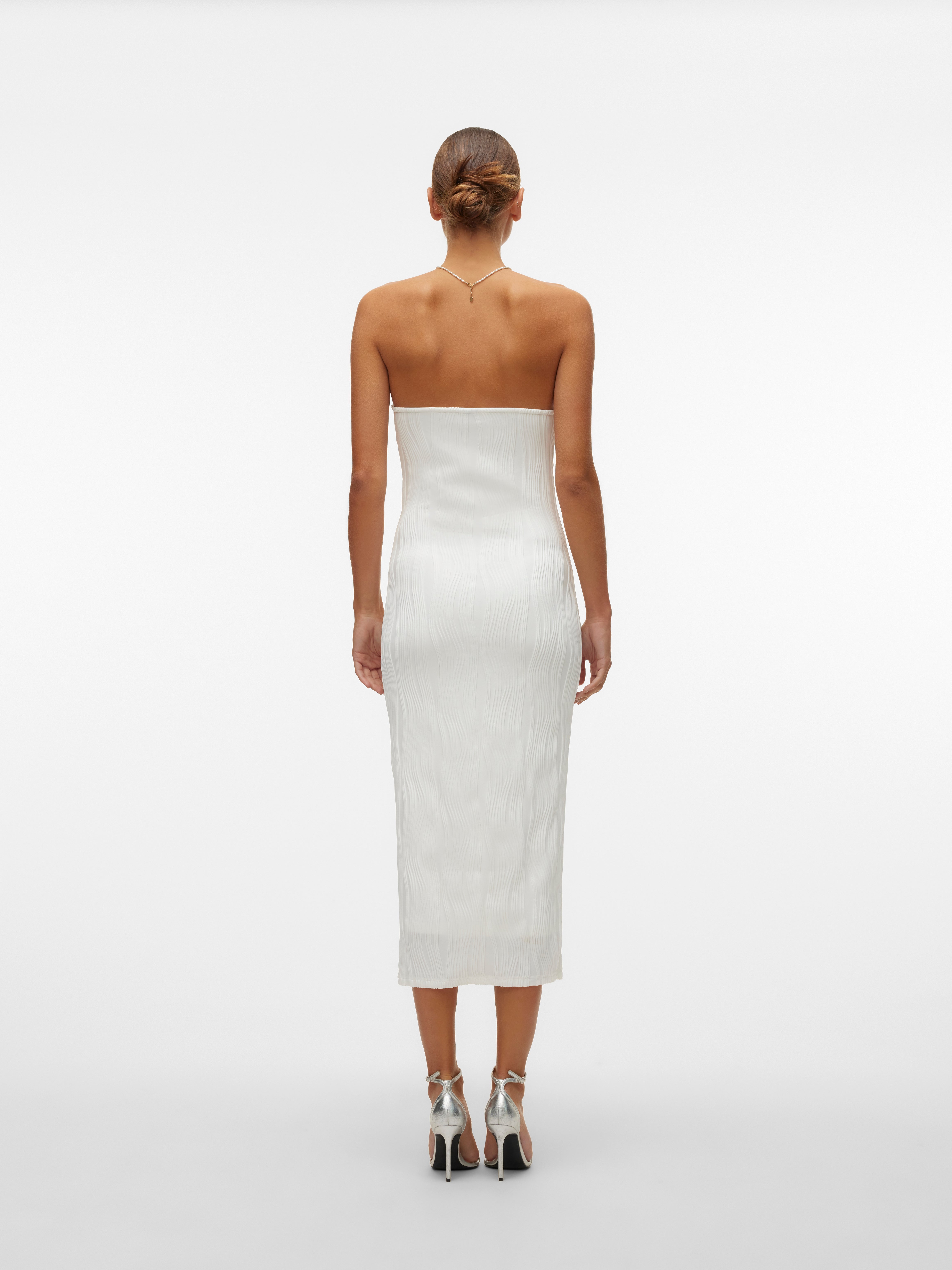 VMCORA Robe longue White Clear Vero Moda