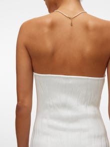 Vero Moda VMCORA Lang kjole -Blanc de Blanc - 10304287