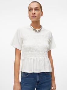 Vero Moda VMGUNVOR Tops -Snow White - 10304364