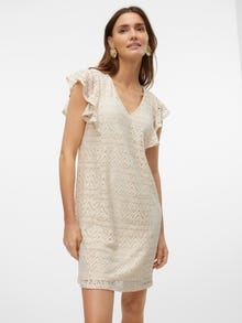 Vero Moda VMMAYA Short dress -Birch - 10304459
