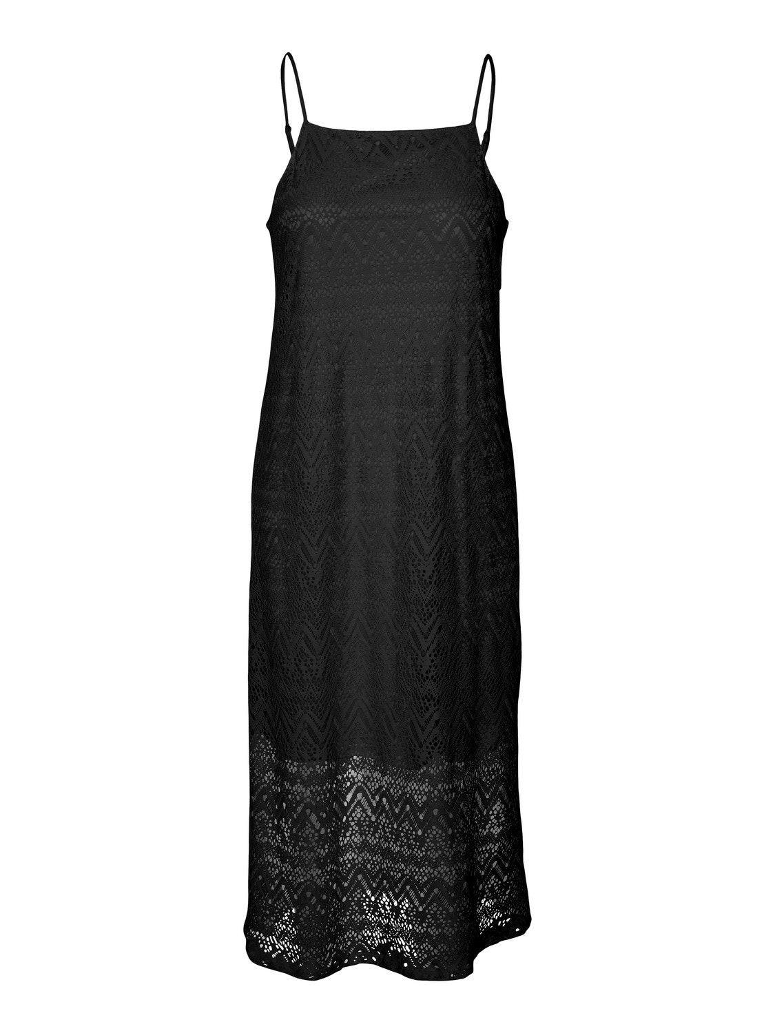 Vero Moda VMMAYA Lång klänning -Black - 10304461