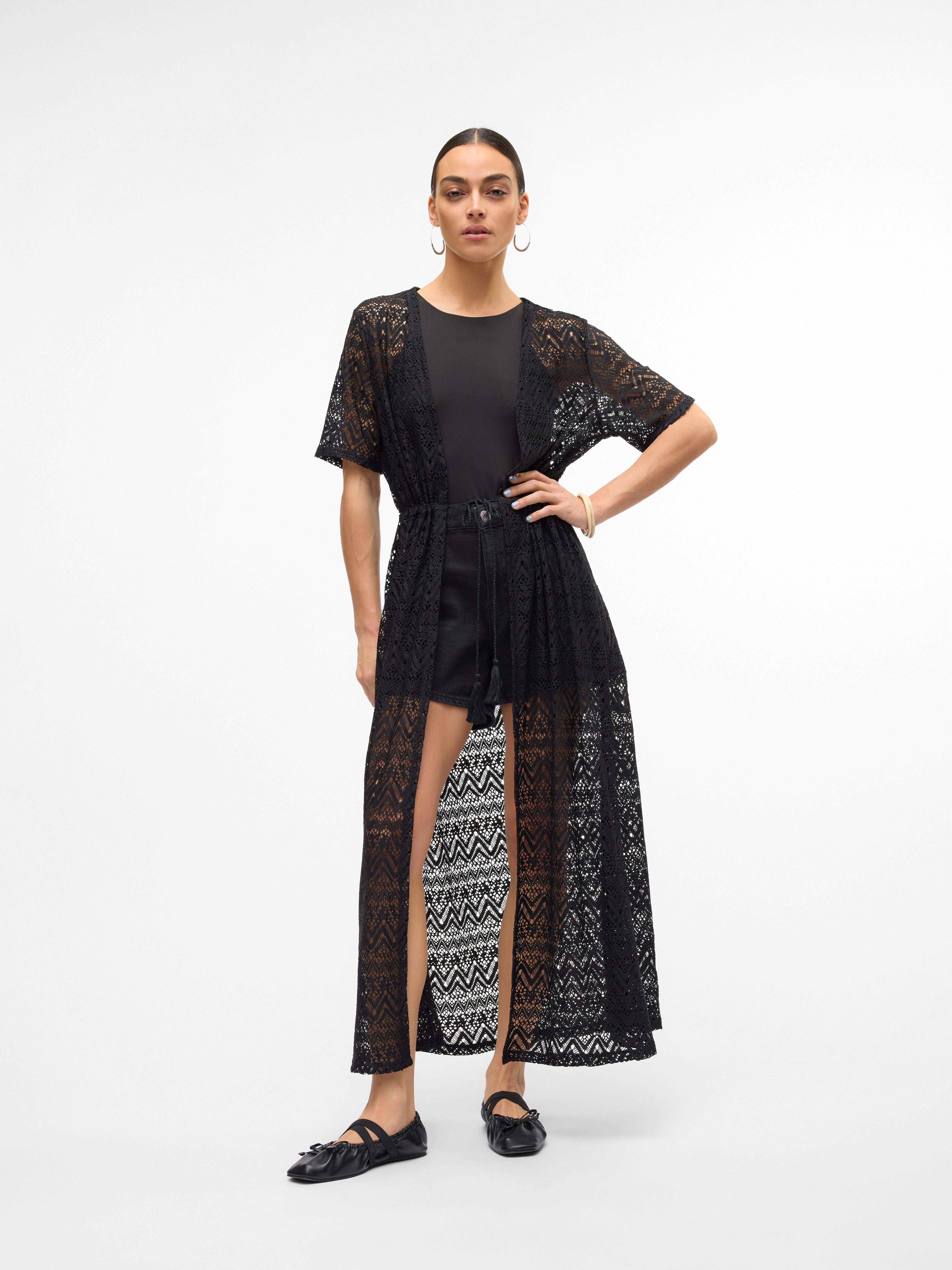 VERO MODA dam cardigan VMSANDIA - Black