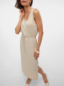 Vero Moda VMJUNE Langes Kleid -Silver Lining - 10304470