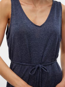 Vero Moda VMJUNE Langes Kleid -Navy Blazer - 10304470