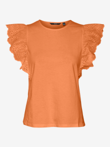 Vero Moda VMHANNE Top -Tangerine - 10304507