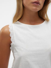 Vero Moda VMHANNE Tops -Snow White - 10304508