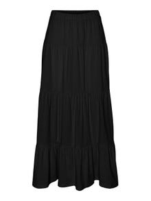 Vero Moda VMMIA Long skirt -Black - 10304522