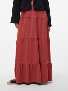 Vero Moda VMMIA Long skirt -Marsala - 10304522