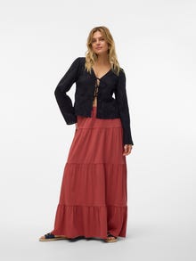 Vero Moda VMMIA Long skirt -Marsala - 10304522