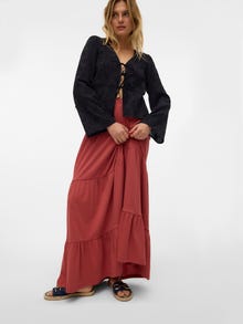 Vero Moda VMMIA Long Skirt -Marsala - 10304522