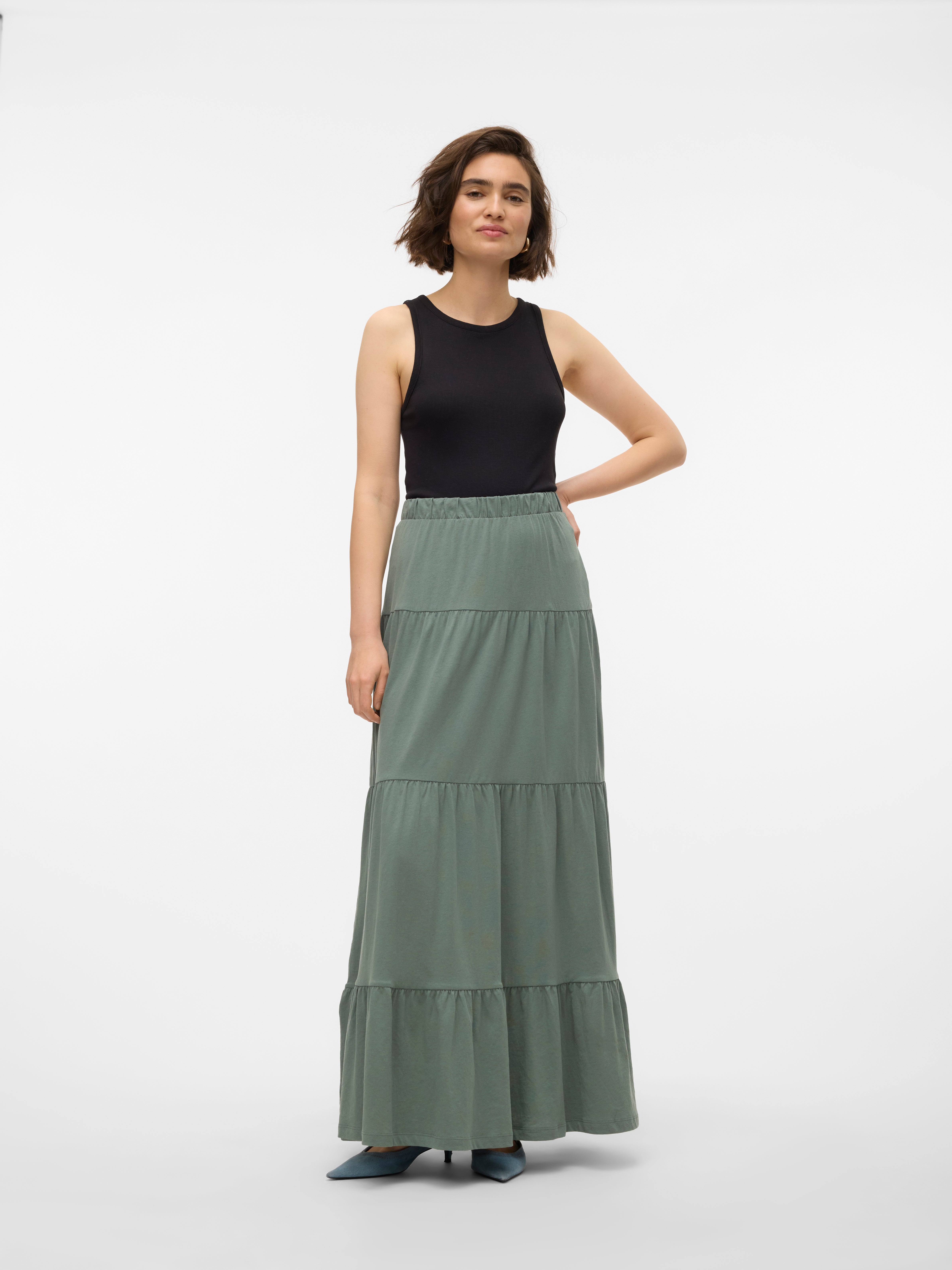 Vero moda rok groen sale