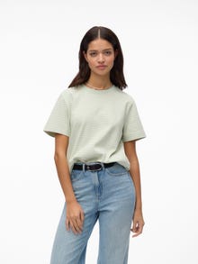 Vero Moda VMJADA T-skjorte -Celadon - 10304587
