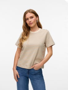 Vero Moda AWJADA T-Shirt -Birch - 10304587