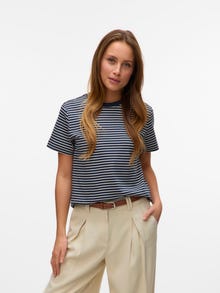 Vero Moda AWJADA T-skjorte -Dark Sapphire - 10304587