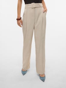 Vero Moda VMNANCY Trousers -Silver Lining - 10304626
