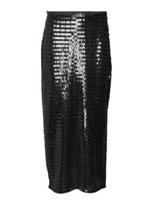 Vero Moda VMTAYA Long skirt -Black - 10304660