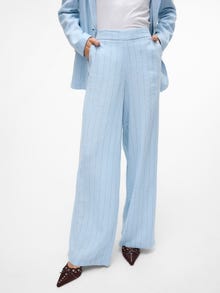 Vero Moda VMMINDY Mid waist Trousers -Dutch Canal - 10304667