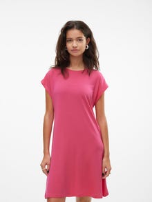 Vero Moda VMAVA Krátké šaty -Raspberry Sorbet - 10304703