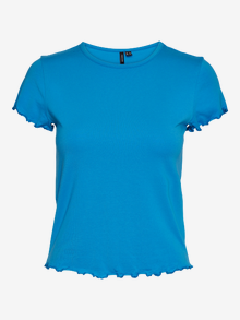 Vero Moda VMBARBARA T-Shirt -Ibiza Blue - 10304705