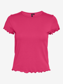 Vero Moda VMBARBARA T-Shirt -Raspberry Sorbet - 10304705