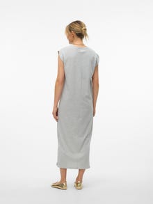 Vero Moda VMPANNA Midi dress -Light Grey Melange - 10304711
