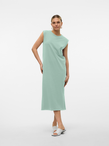 Vero Moda VMPANNA Midi dress -Silt Green - 10304711