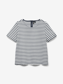 Vero Moda VMABBY T-shirt -Snow White - 10304716