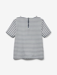 Vero Moda VMABBY T-shirt -Snow White - 10304716