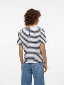 Vero Moda VMABBY T-shirt -Snow White - 10304716