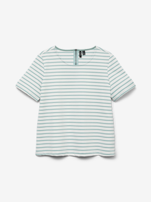 Vero Moda VMABBY T-Shirt -Snow White - 10304716