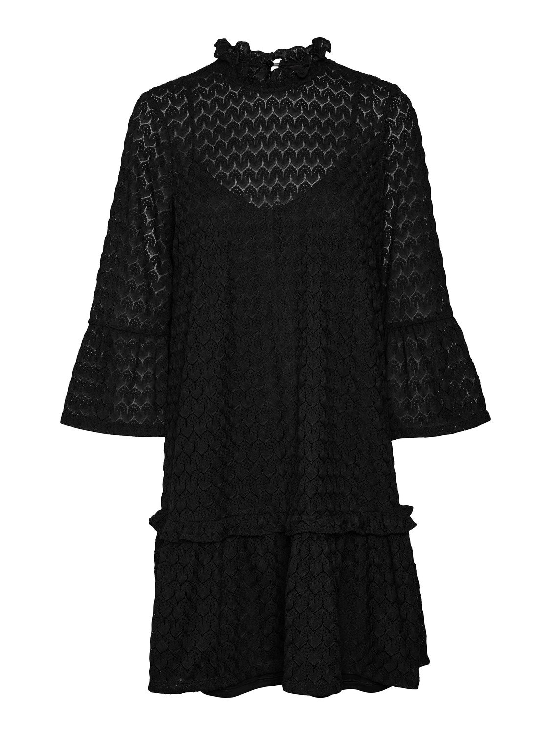 Vero Moda VMBECCA Kort kjole -Black - 10304717